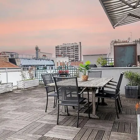דירה Magnificient Terrace 6 Pers Flat *