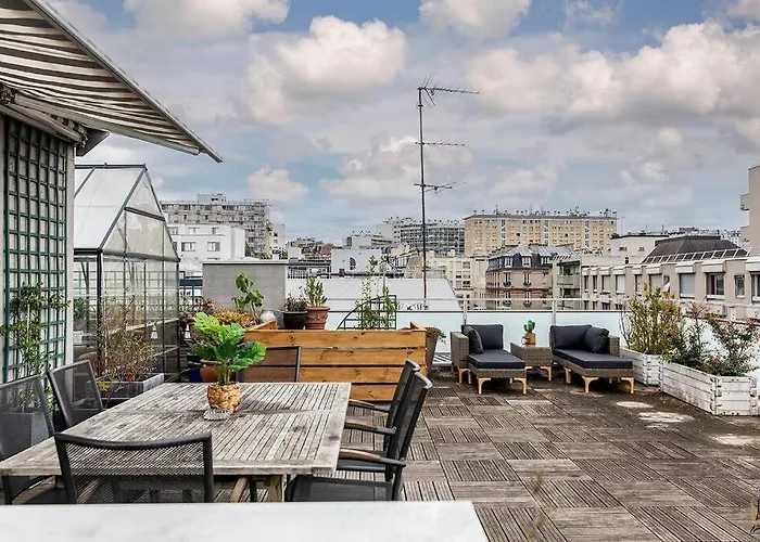 Magnificient Terrace 6 Pers Flat Apartament *