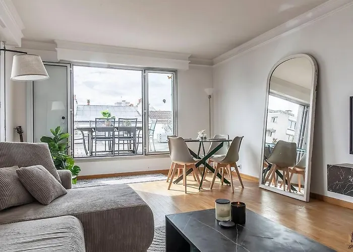 Magnificient Terrace 6 Pers Flat Apartament *