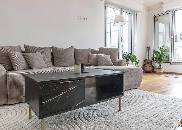 Apartament Magnificient Terrace 6 Pers Flat Paryż
